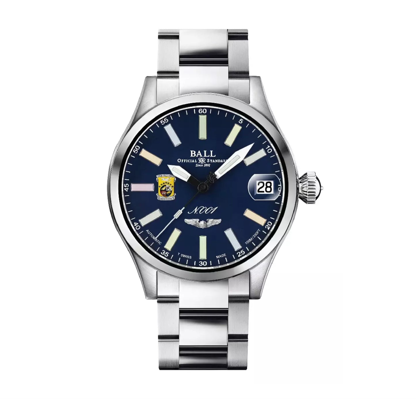 BALL ENGINEER MASTER II DOOLITTLE RAIDERS LIMITED EDITION ARCHIVE  NM3500C-S1-BER