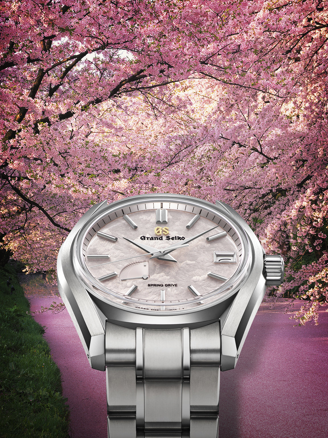 GRAND SEIKO SBGA413G JAPANESE SEASONS SPRING DRIVE SHUNBUN
