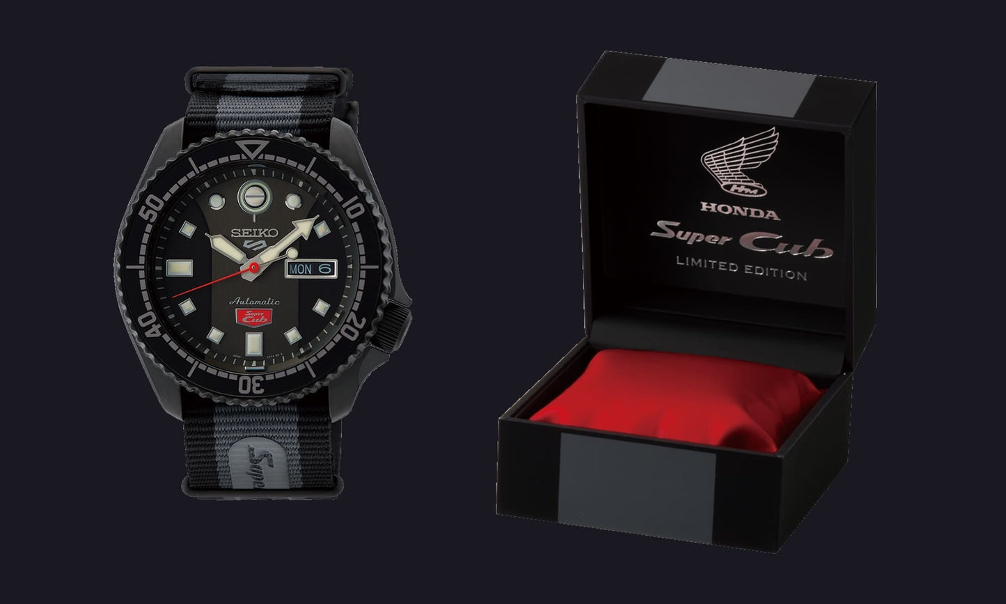 SEIKO 5 Sports Honda Super Cub Limited Edition - SRPJ75K1