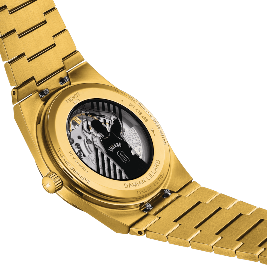 TISSOT PRX POWERMATIC 80 DAMIAN LILLARD SPECIAL EDITION 40MM T137.407.33.051.00