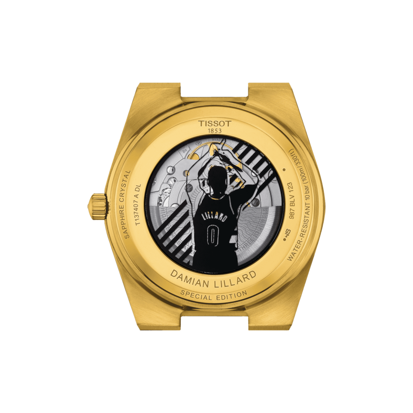 TISSOT PRX POWERMATIC 80 DAMIAN LILLARD SPECIAL EDITION 40MM T137.407.33.051.00