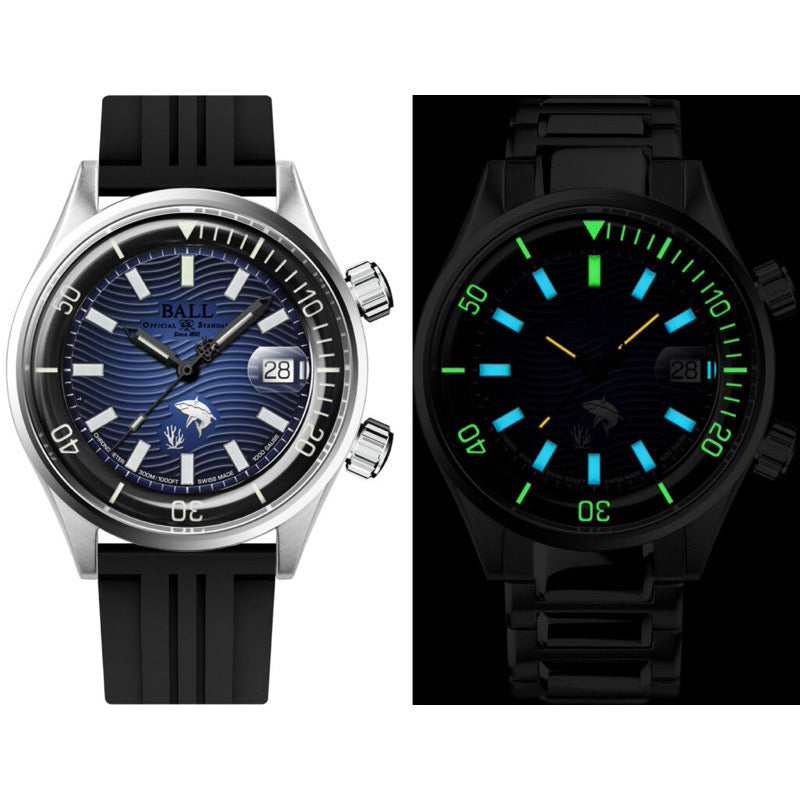 BALL ENGINEER MASTER II DIVER CHRONOMETER REEFS DM2280A-S4C-BE LIMITED EDITION 143 PCS