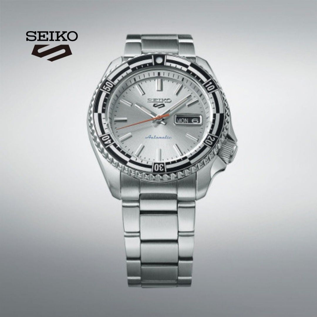 SEIKO 5 SPORTS SRPK09K1 SPECIAL EDITION THE ‘NEW RALLY DIVER’ RETRO COLOUR