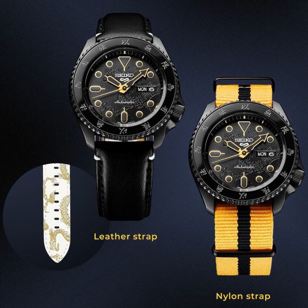 SEIKO 5 SPORTS X BRUCE LEE LIMITED EDITION SRPK39K1