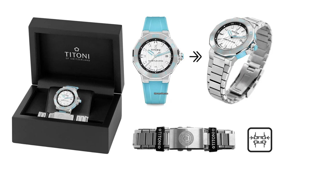 TITONI 83765 S-AA-711 IMPETUS CERAMTECH