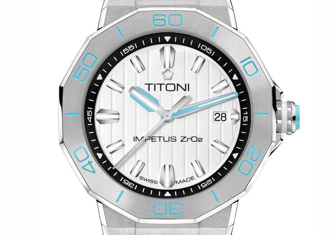 TITONI 83765 S-AA-711 IMPETUS CERAMTECH