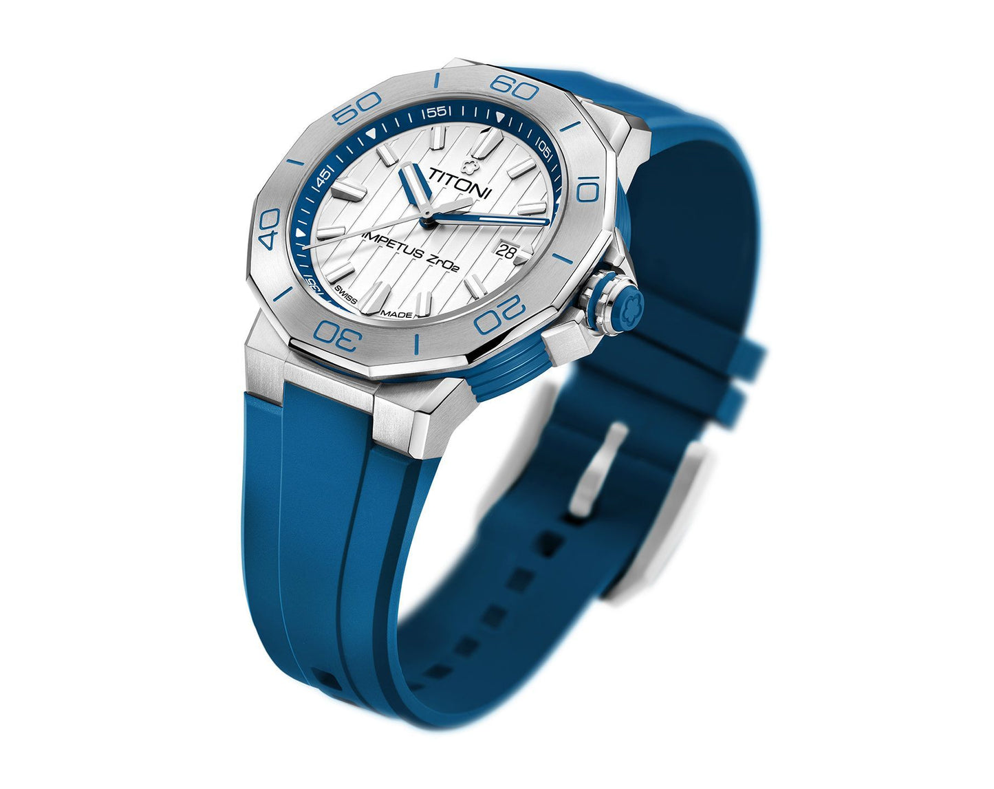 TITONI 83765 S-FF-708 IMPETUS CERAMTECH