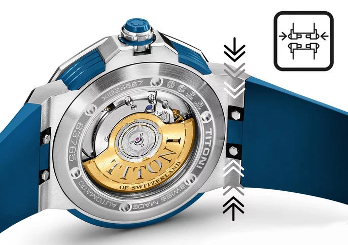 TITONI 83765 S-FF-708 IMPETUS CERAMTECH