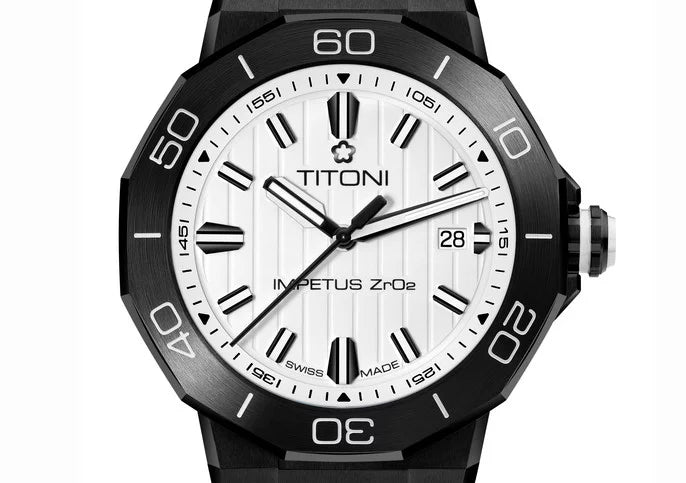 TITONI 83765 B-WW-712 IMPETUS CERAMTECH