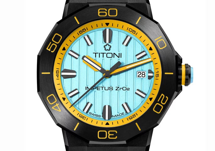 TITONI 83765 B-AO-707 IMPETUS CERAMTECH
