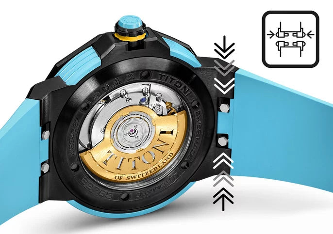 TITONI 83765 B-AO-707 IMPETUS CERAMTECH