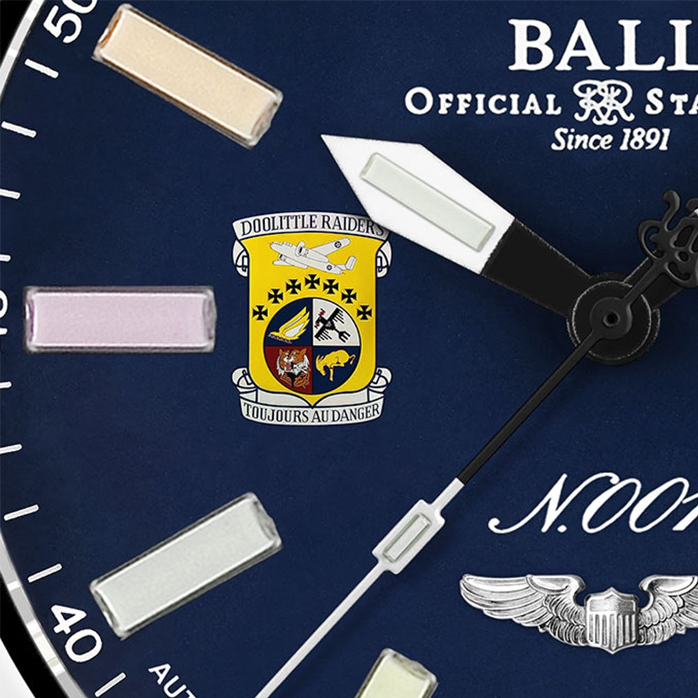 BALL ENGINEER MASTER II DOOLITTLE RAIDERS LIMITED EDITION ARCHIVE  NM3500C-S1-BER