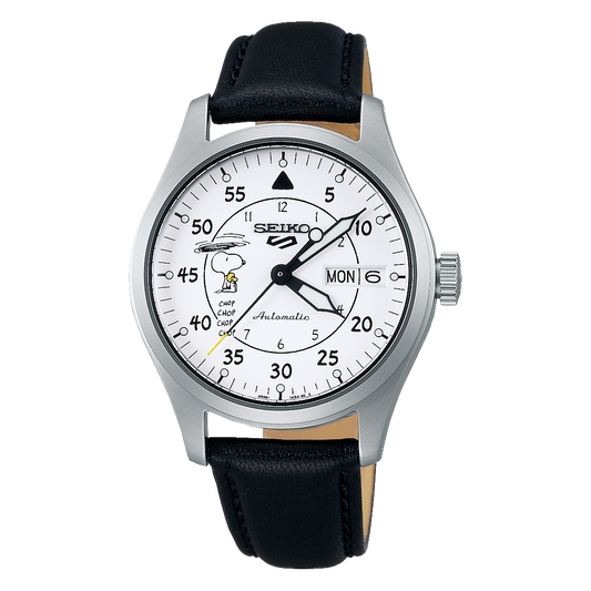 Seiko 5 Sports 55th anniversary PEANUTS SRKP27 Limited edition of 6,500 pieces