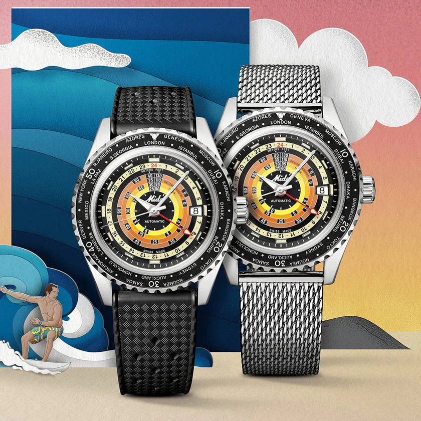 MIDO OCEAN STAR DECOMPRESSION WORLDTIMER SPECIAL EDITION - M026.829.17.051.00