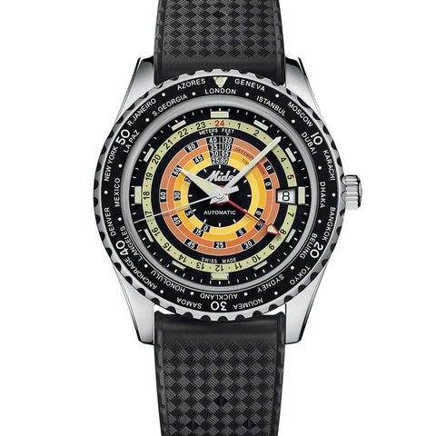 MIDO OCEAN STAR DECOMPRESSION WORLDTIMER SPECIAL EDITION - M026.829.17.051.00