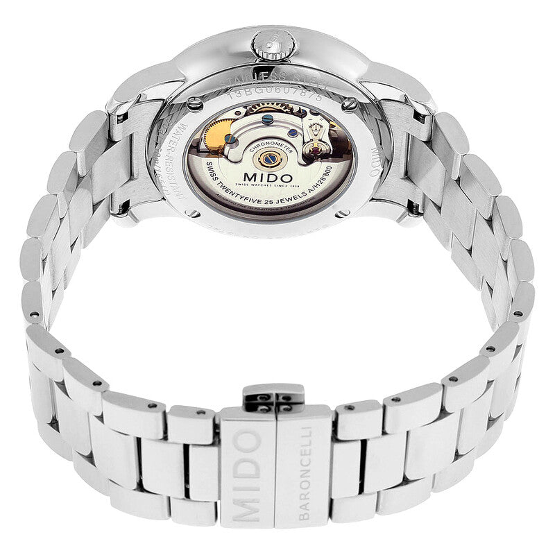 Mido
Baroncelli III Automatic Black Dial Stainless Steel Men's Watch 39mm
M0104081105309