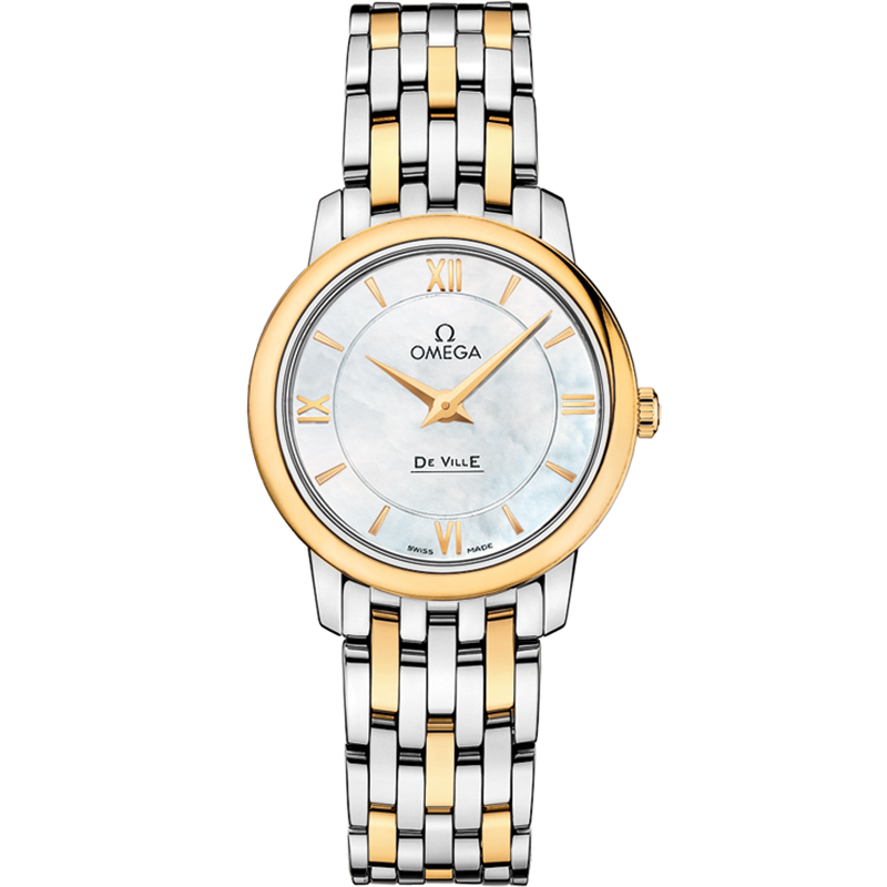 OMEGA De Ville Prestige
27.4 mm, steel ‑ yellow gold 18K on steel