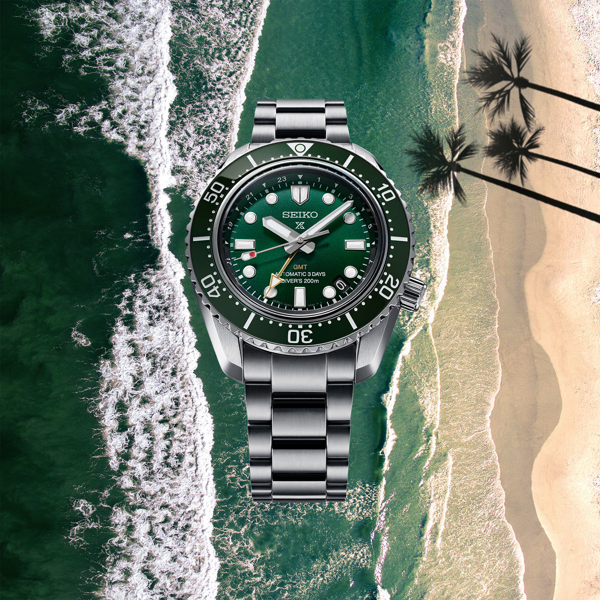 SPB381J1
Prospex Sea collection 1968 Heritage Diver's GMT Watch