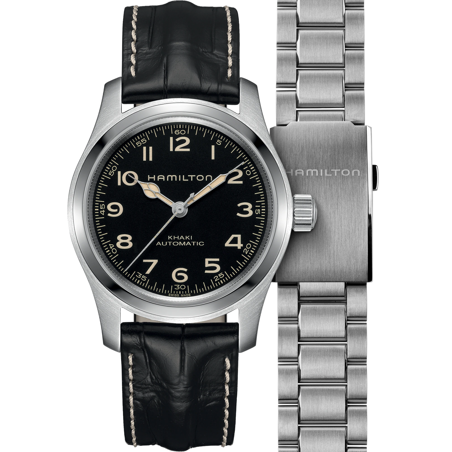 Hamilton Khaki Field
Murph Auto 42mm Bracelet Bundle
Automatic | 42mm | H70605732