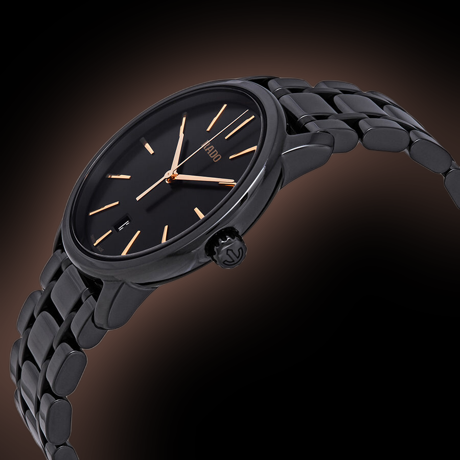 Rado Diamaster Quartz Black Men's Watch R14066152