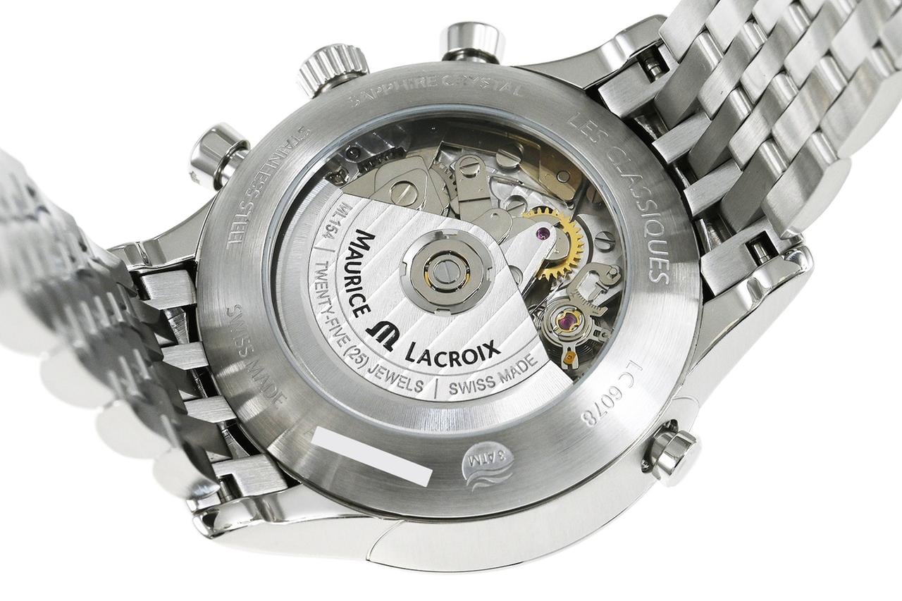 Maurice Lacroix
Les Classiques Automatic Black Dial Stainless Steel Men's Watch
LC6078-SS002-33E