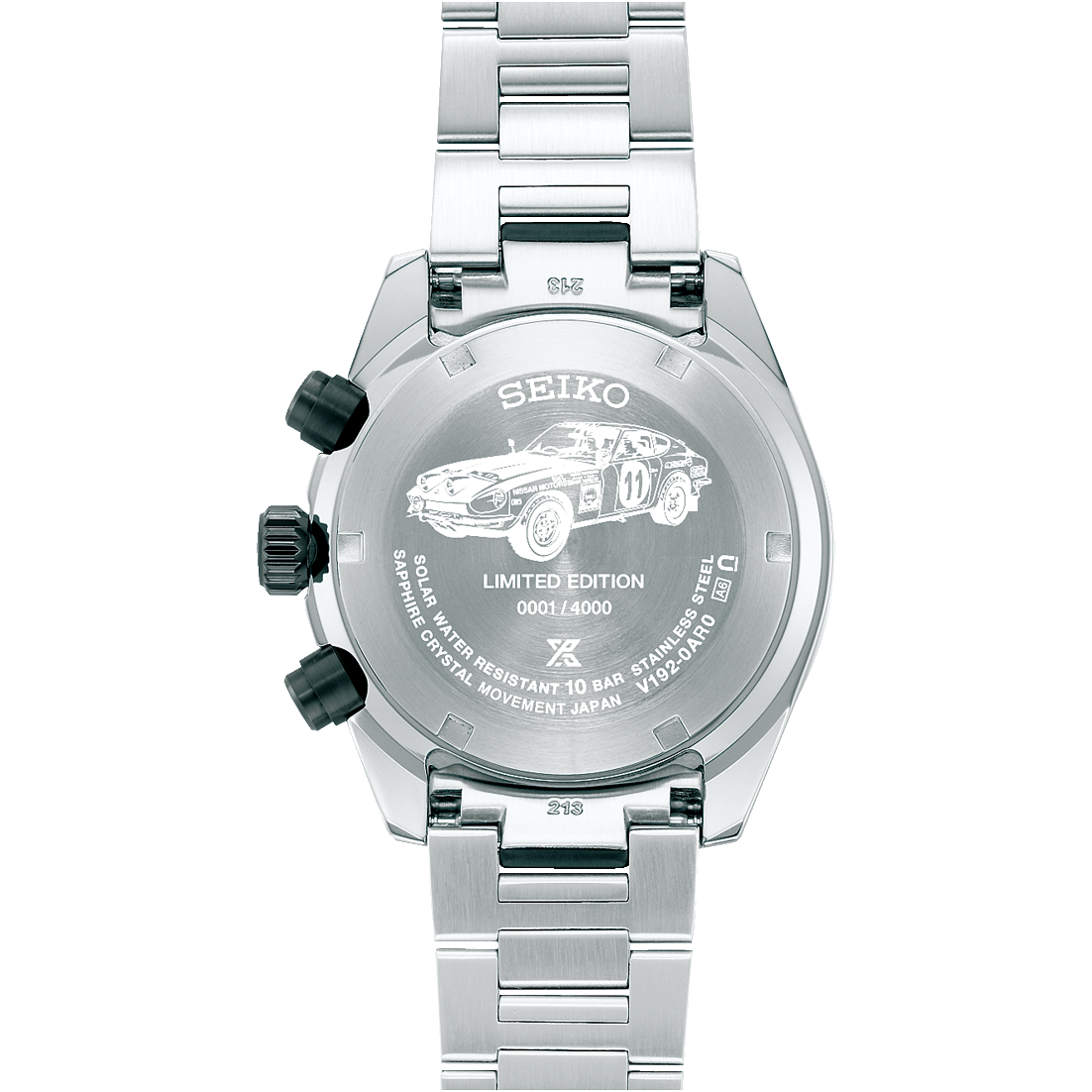 SEIKO SSC957P1 Prospex SPEEDTIMER Solar Chronograph Datsun 240Z
Limited edition of 4,000 pieces