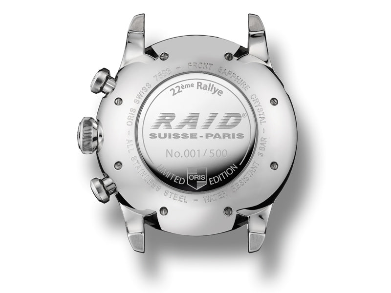 ORIS RAID 2012 CHRONOGRAPH LIMITED EDITION 01 677 7603 4084-Set LS