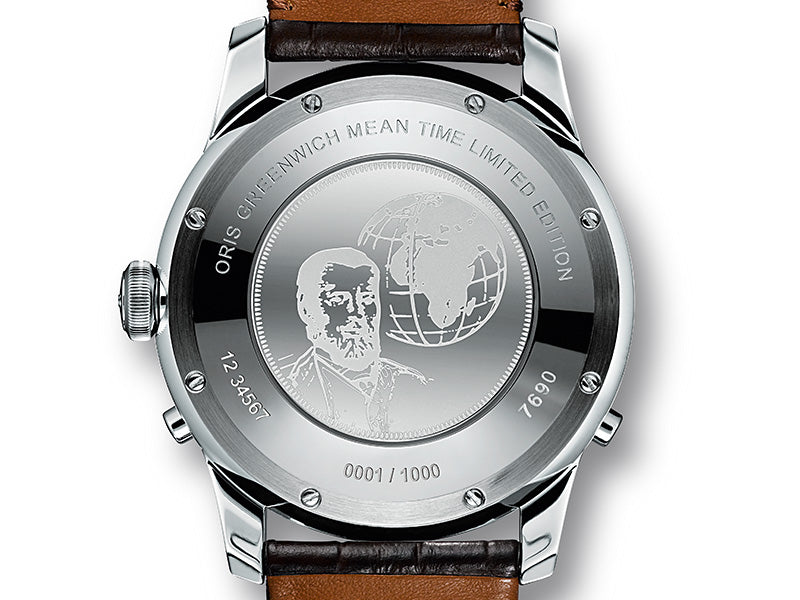 ORIS GREENWICH MEAN TIME LIMITED EDITION 01 690 7690 4081-Set LS Kroko