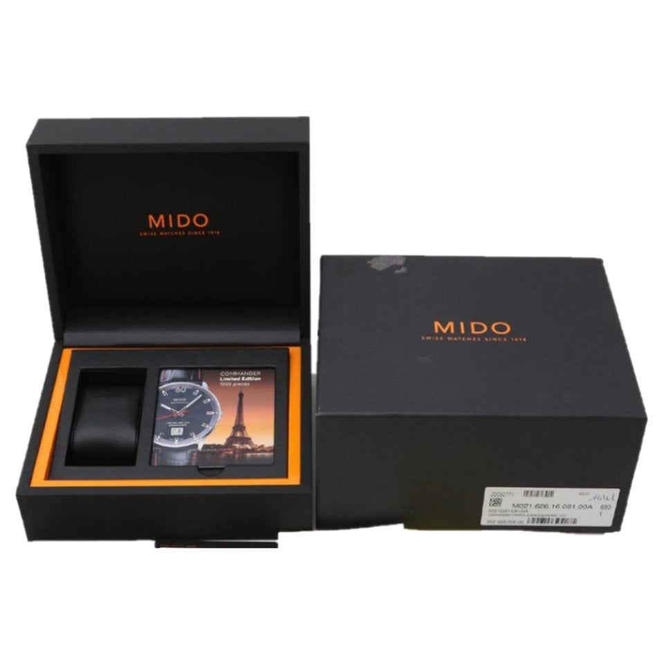 MIDO COMMANDER BIG DATE 60th ANNIVERSARY LIMITED EDITION M021.626.16.081.00