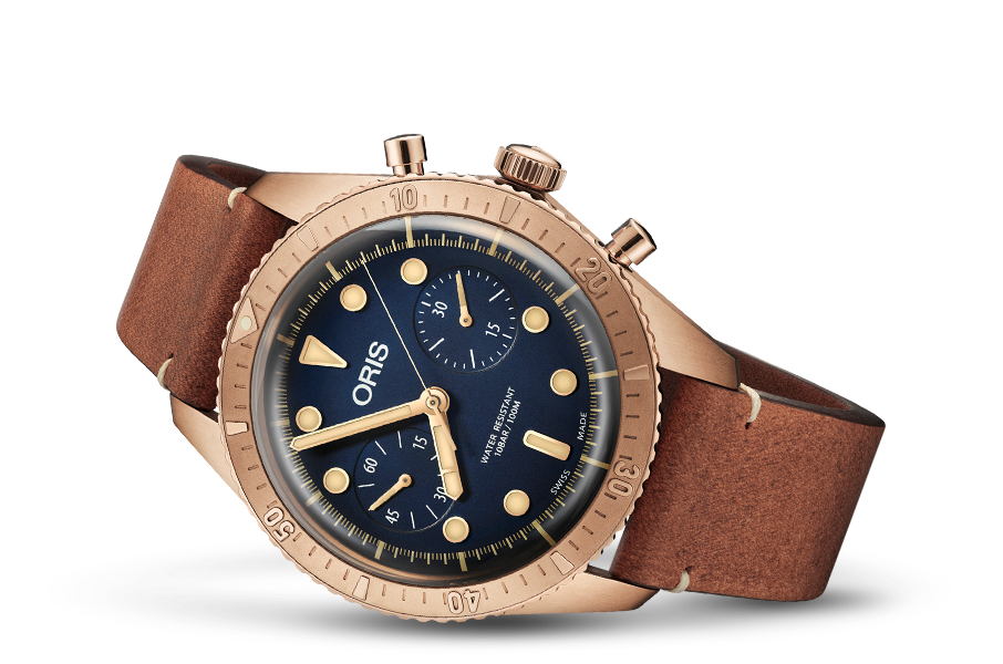 ORIS CARL BRASHEAR CHRONOGRAPH LIMITED EDITION 01 771 7744 3185-Set LS