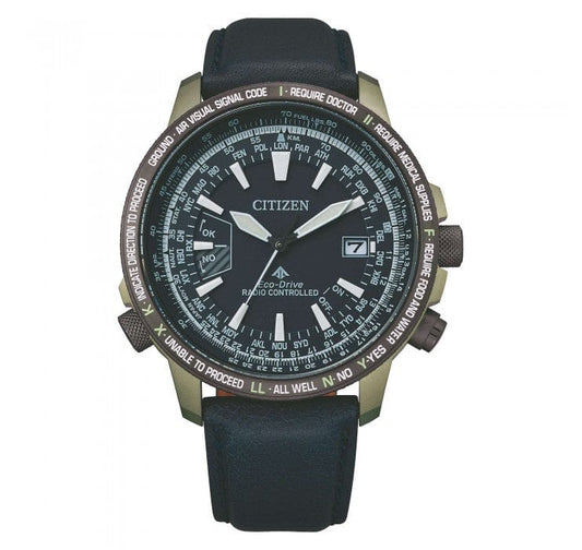 Citizen Promaster CB0204-14L Eco-Drive Direct Flight Atomic Titanium Men's Watch