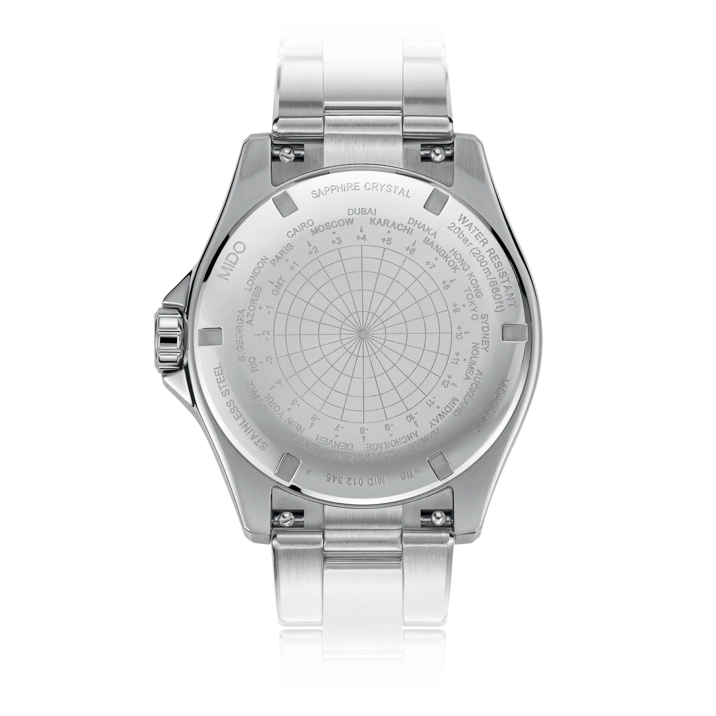 MIDO OCEAN STAR GMT M026.629.11.041.00 SPECIAL EDITION (1 EXTRA STRAP)