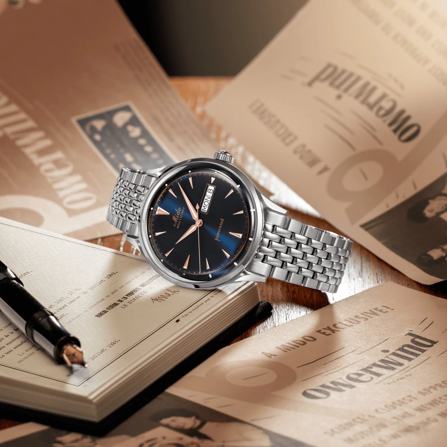MIDO MULTIFORT POWERWIND LIMITED EDITION 1954 PIECES - M040.408.11.041.00