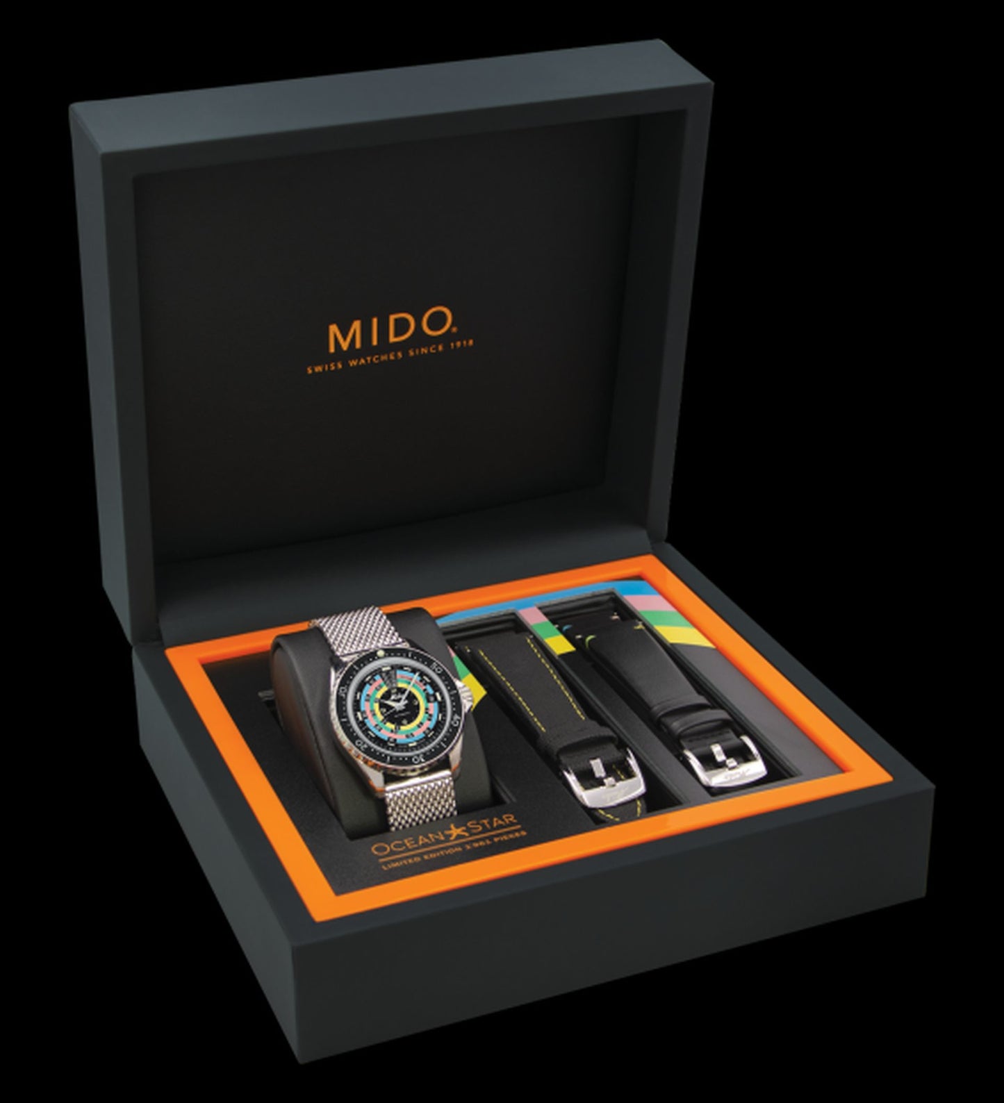 MIDO OCEAN STAR DECOMPRESSION TIMER 1961 LIMITED EDITION 1961pcs - M0268071105100