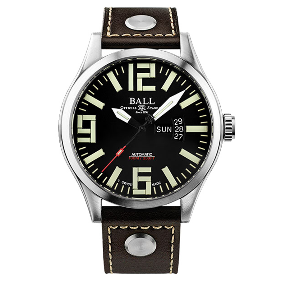 BALL ENGINEER MASTER II AVIATOR NM1080C-S14A-BK
