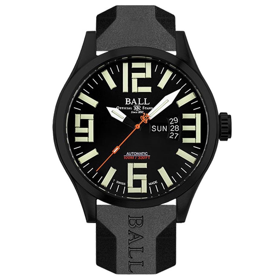 BALL ENGINEER MASTER II AVIATOR OVERSIZE NM2050C-P2A-BK