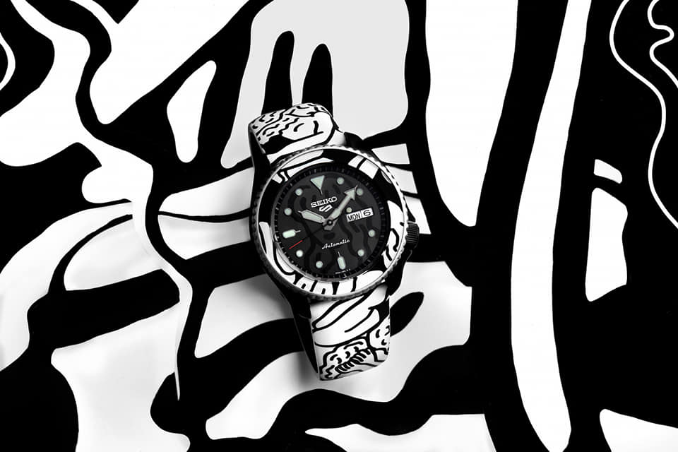 Seiko 5 Sports SRPG43K1 AUTO MOAI - Limited Edition