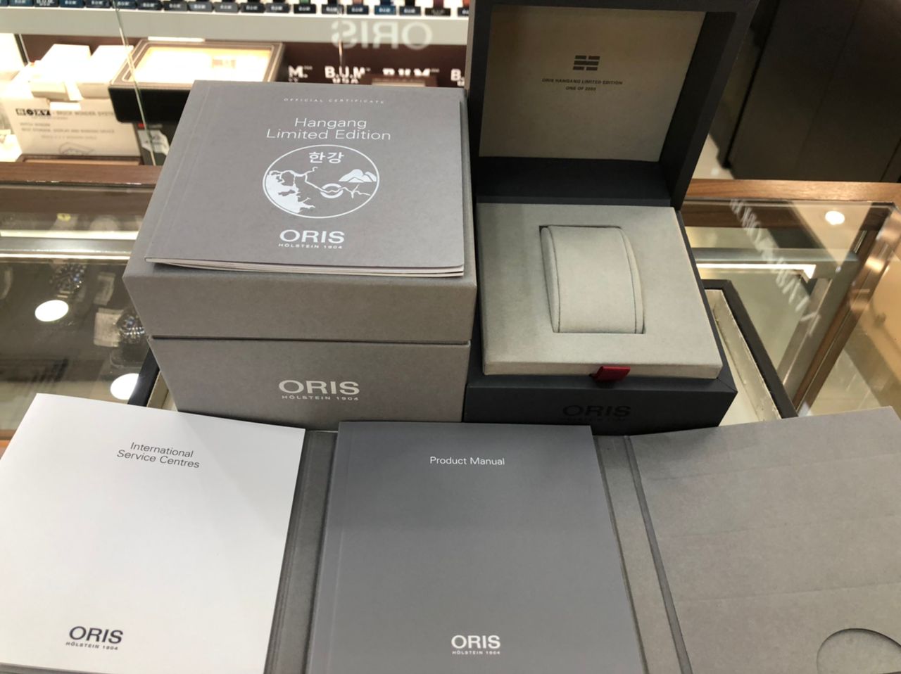 ORIS HANGANG LIMITED EDITION 01 743 7734 4187-SET