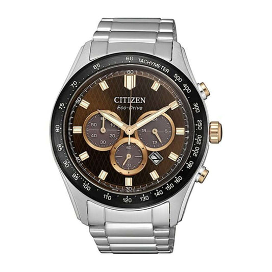 CITIZEN CA4456-83X MEN'S ECO-DRIVE CHRONOGRAPH STAINLESS STEEL BRACELET WATCH