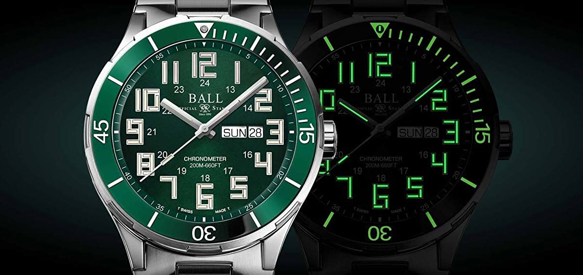 BALL CHRONOMETER ROADMASTER STARLIGHT LIMITED EDITION DM3030B-S6C-GR