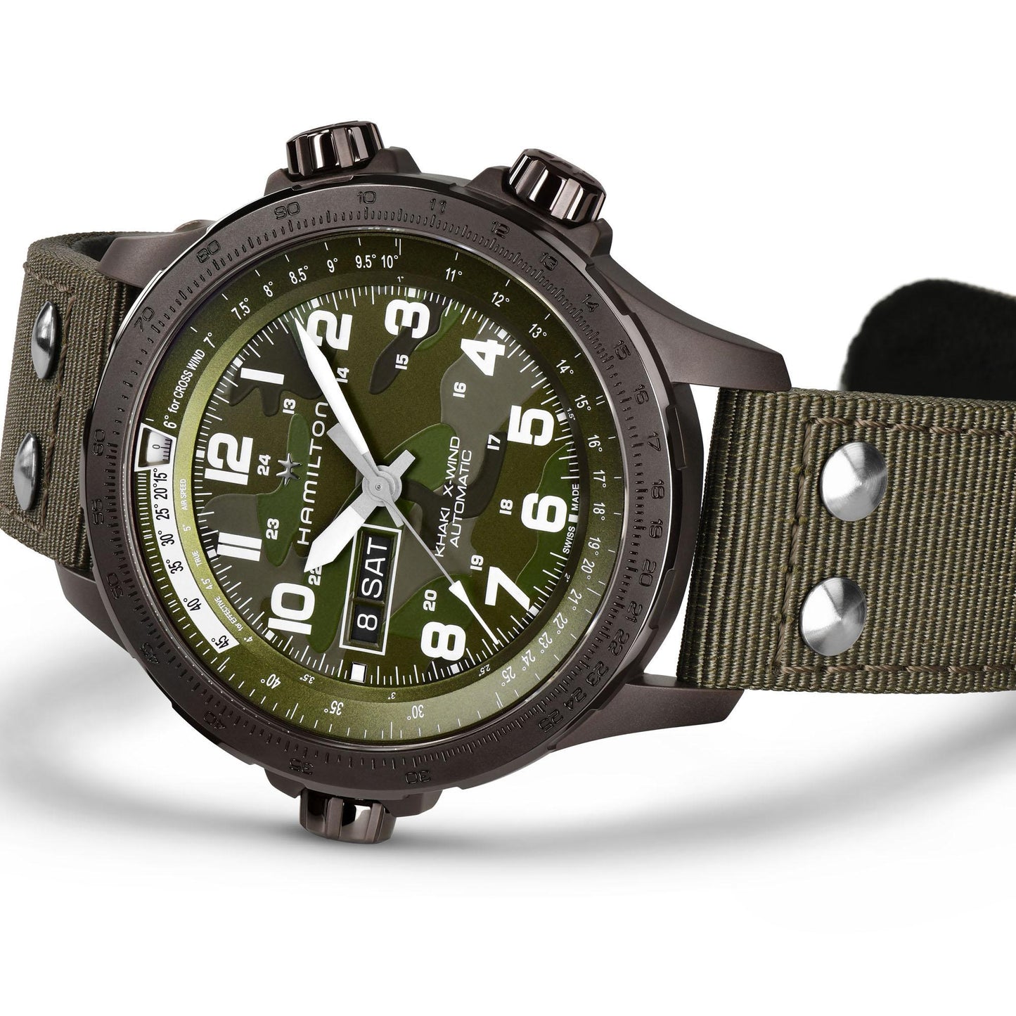 Hamilton Khaki Aviation X-Wind Day-Date 45mm H77775960