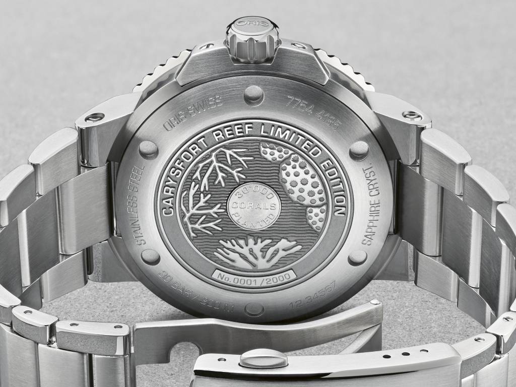 ORIS AQUIS GMT DATE 01 798 7754 4185 07 8 24 05PEB Limited Edition