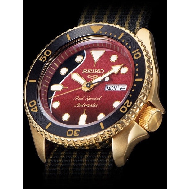 SEIKO 5 SportS SRPH80K1 BRIAN MAY LIMITED EDITION “Red Special” Automatic Men’s Watch