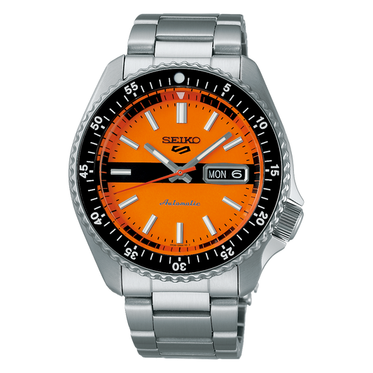 SEIKO 5 SPORTS SRPK11K1 SPECIAL EDITION THE ‘NEW DOUBLE HURRICANE’ RETRO COLOUR