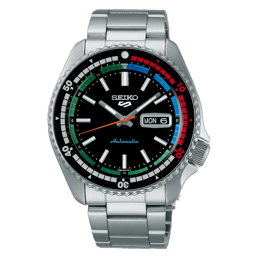 SEIKO 5 SPORTS SRPK13K1 SPECIAL EDITION THE ‘NEW REGATTA TIMER’ RETRO COLOUR