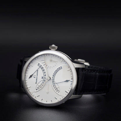 Maurice Lacroix Masterpiece Double Retrograde Automatic Mens Watch MP6518-SS001-130