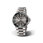 ORIS AQUIRS DATE TITANIUM 01 733 7730 7153-07 8 24 15PEB  43.5mm