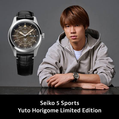 SEIKO 5 Sports Field Series
Yuto Horigome Limited Edition (Limited edition of 4,000 pieces) SRPL31K1