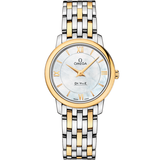 OMEGA De Ville Prestige
27.4 mm, steel ‑ yellow gold 18K on steel