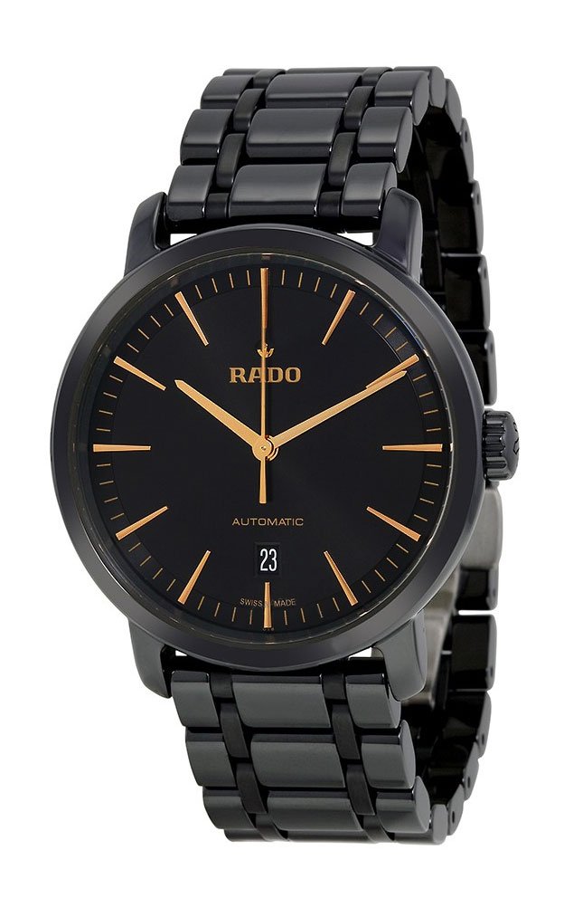 RADO Diamaster Automatic Black Dial Ceramic Men's Watch
R14073162